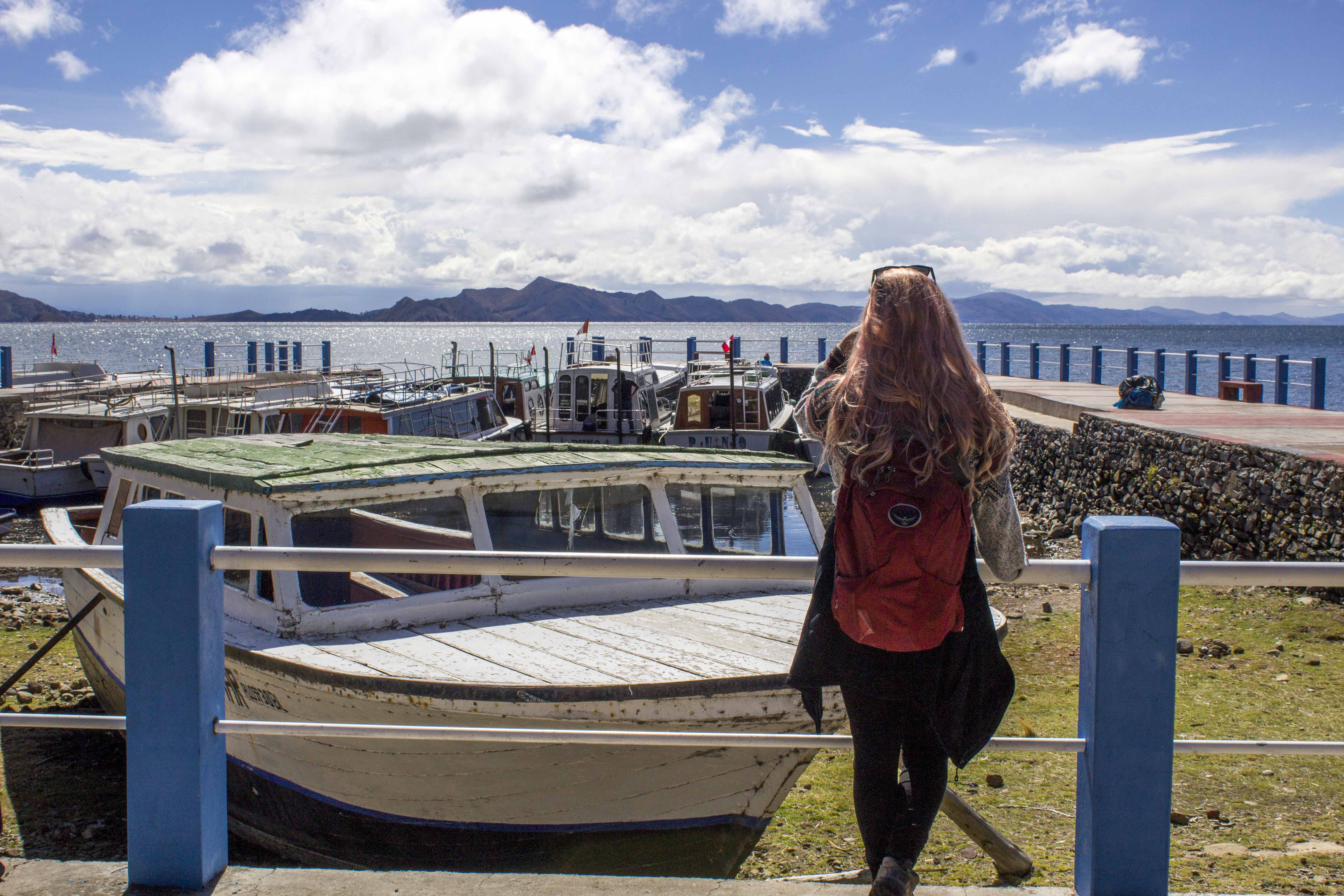 Amantani Island on Lake Titicaca