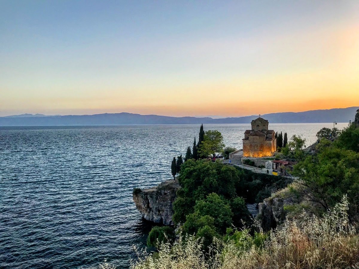 Church of St. John, Lake Ohrid, Macedonia