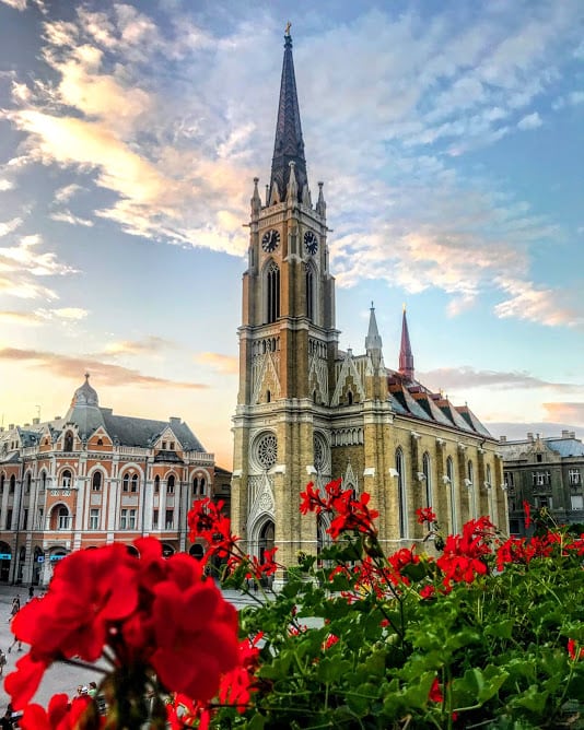 Church in Novi Sad, Serbia