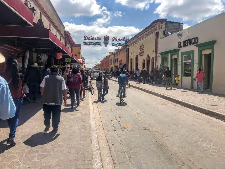 streets of Dolores Hidalgo