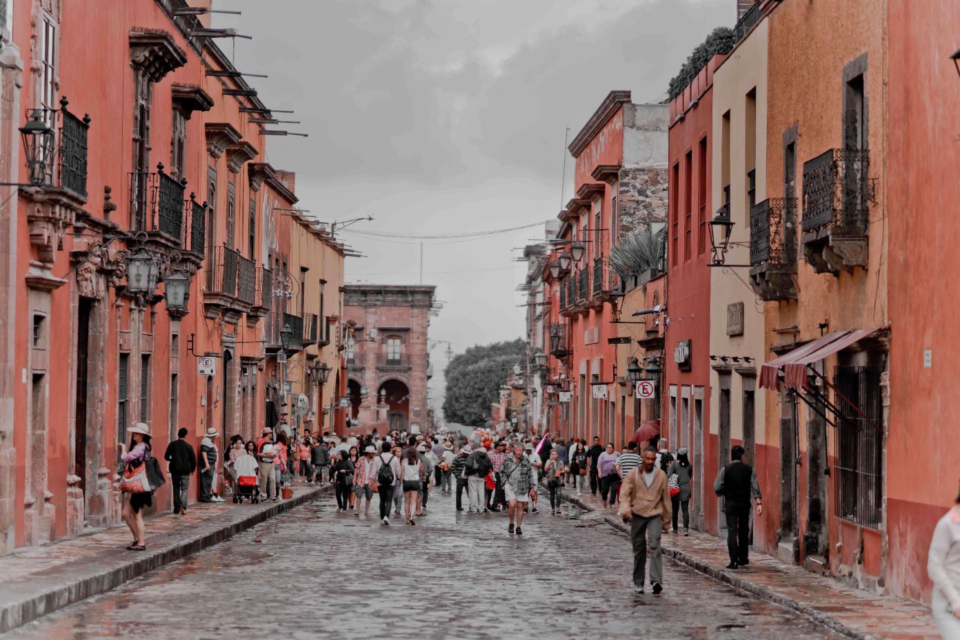 street in San Miguel de Allende, Mexico