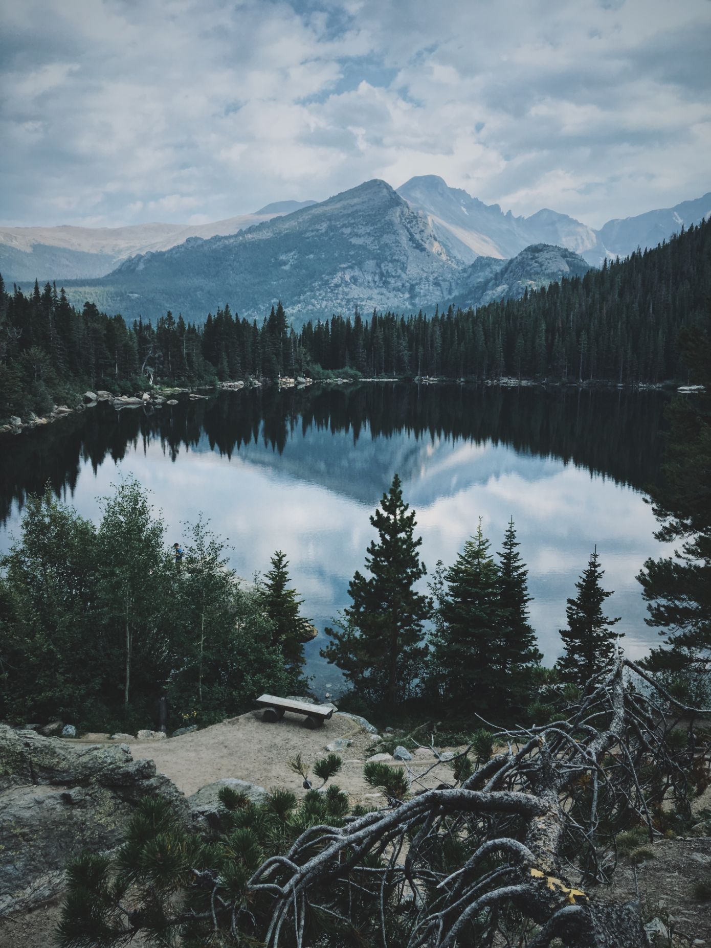 Bear Lake in the Rocky Mountains